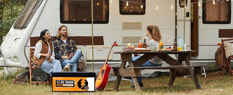 12V 260Ah lithium battery